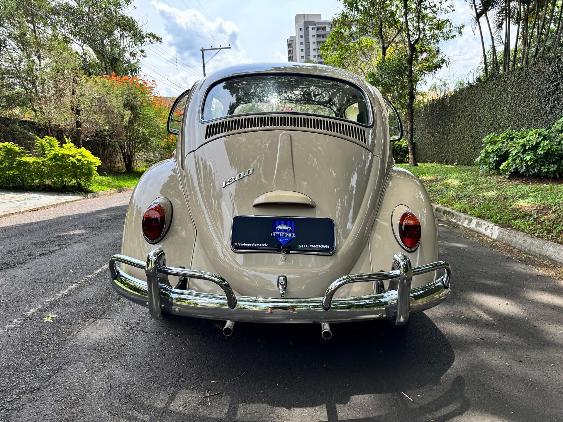 291ª Vw Fusca 1300 1969 